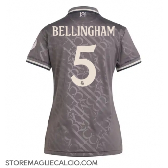 Real Madrid Jude Bellingham #5 Maglia Gara Terza Repliche 2024-25 Donna